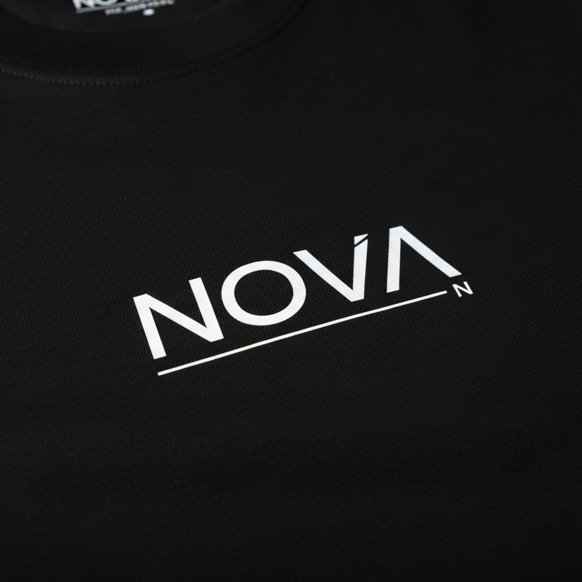 Nova Signature T-Shirt - Black