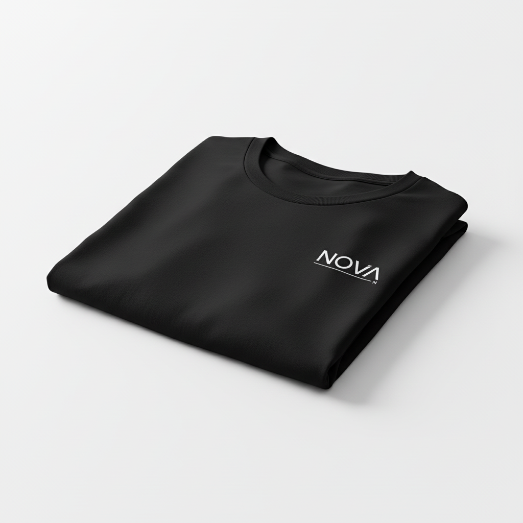 Nova Signature T-Shirt - Black