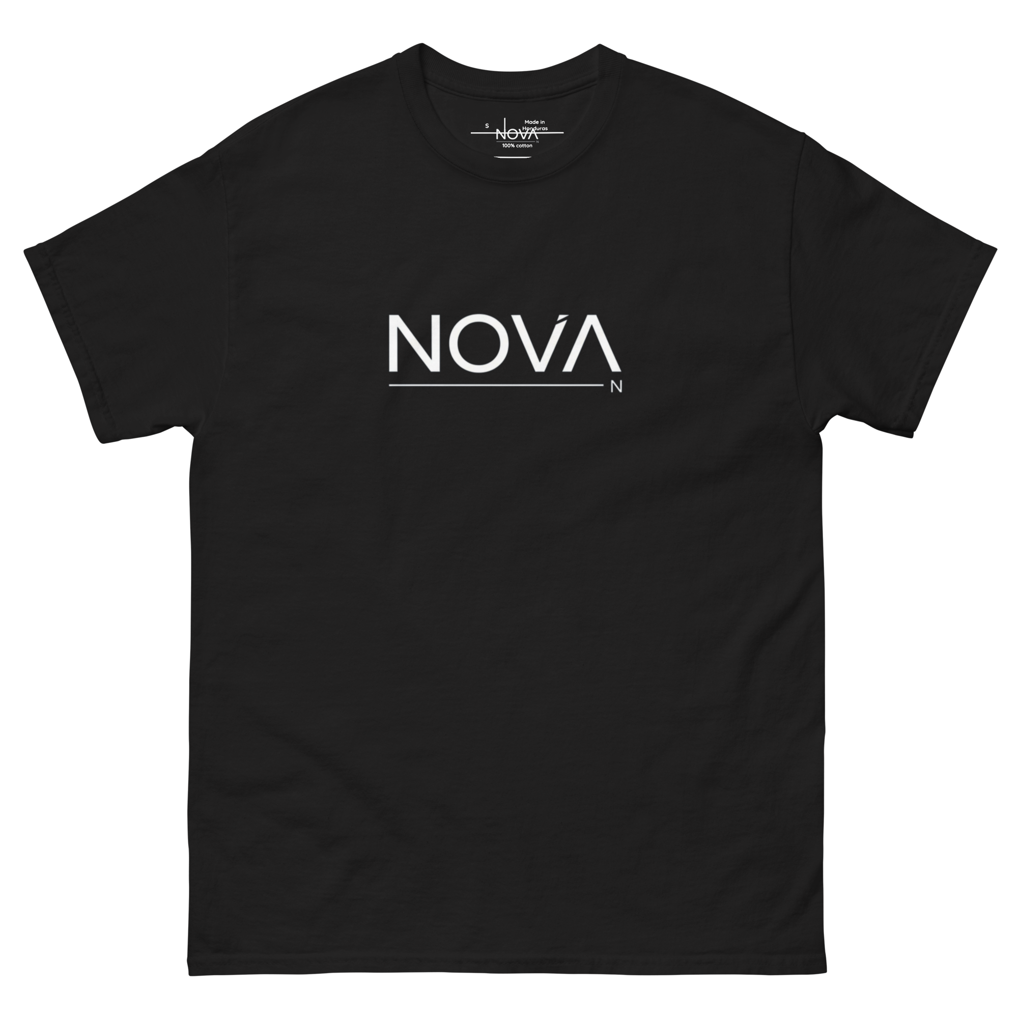 Nova Statement T-Shirt - BLACK