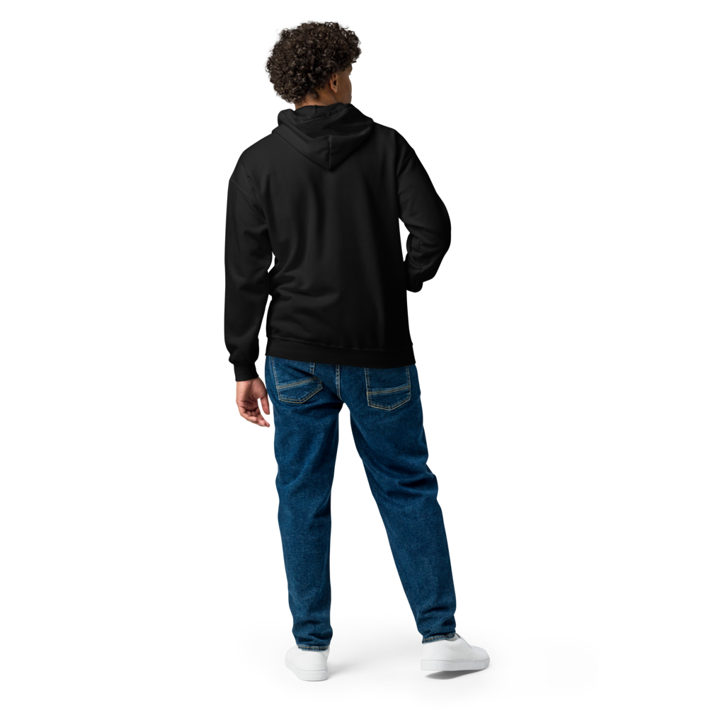 Nova Signature Hoodie con Zip - Black